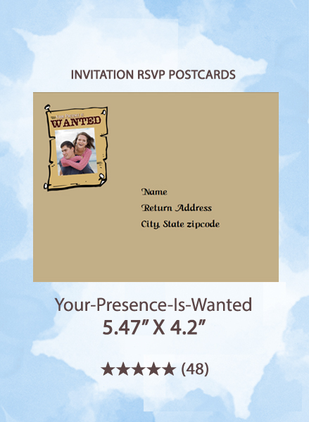 Your-Presence-Is-Wanted - RSVP Postcards