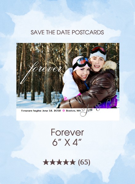 Forever Save the Date Postcards