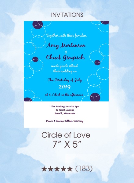 Invitations - Circle of Love 