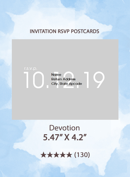 Devotion - RSVP Postcards