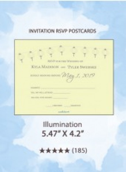 Illumination - RSVP Postcards 