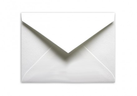 Standard Postcard White Envelopes