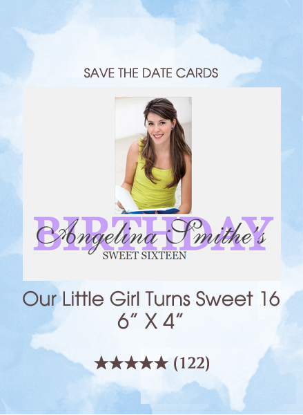 Invitations - Our Little Girl Turns Sweet 16