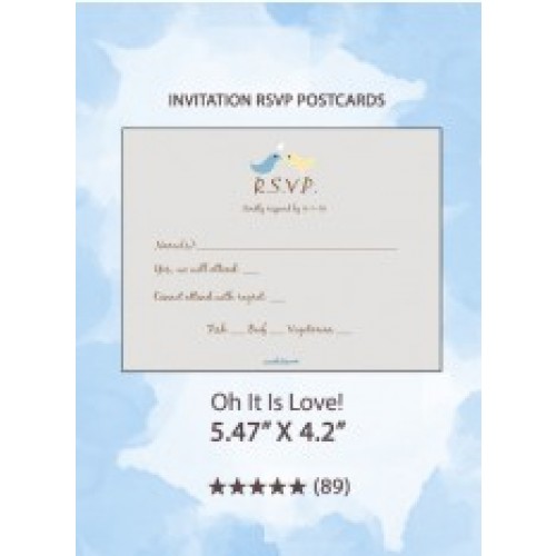 Oh It Is Love! - RSVP Postcards 