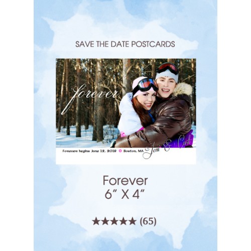 Forever Save the Date Postcards