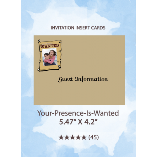 Your-Presence-Is-Wanted Insert Cards