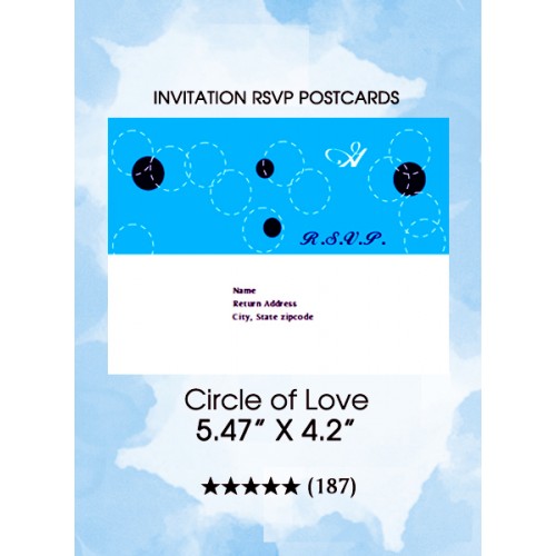 Circle of Love - RSVP Postcards 