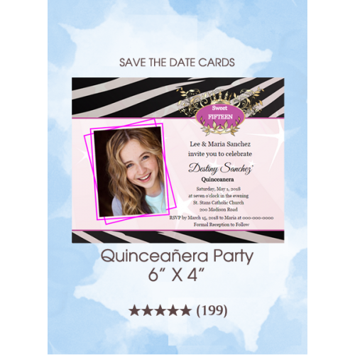 Invitations - Quinceañera Party