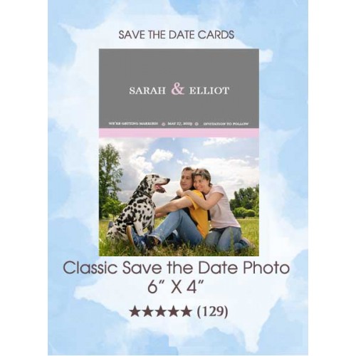 Save the Dates - Classic Save the Date Photo