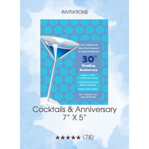 Cocktails & Anniversary