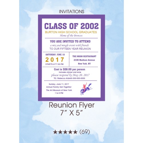 Invitations - Reunion Flyer
