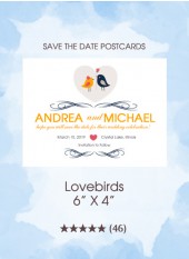 Save the Dates - Lovebirds