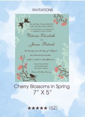 Invitations - Cherry Blossoms in Spring