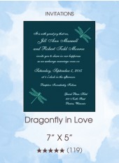 Invitation - Dragonfly in Love