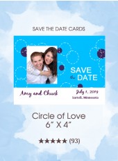 Save the Dates - Circle of Love