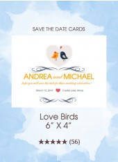Save the Dates - Lovebirds