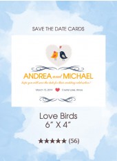 Save the Dates - Lovebirds