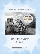 Save the Dates - Isn't It Loverly