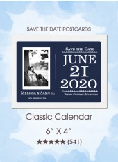 Save the Dates - Classic Calendar