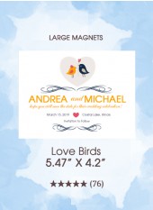 Save the Dates - Lovebirds