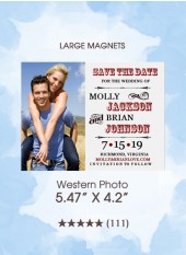 Save the Dates - Western Photo