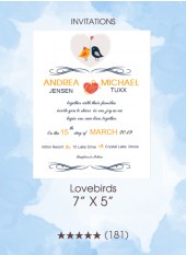 Invitations - Lovebirds