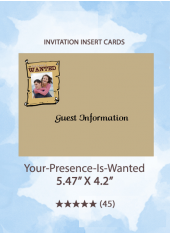 Your-Presence-Is-Wanted - Insert Cards