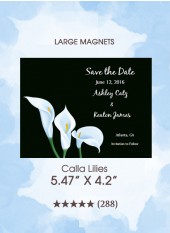 Save the Dates - Calla Lilies