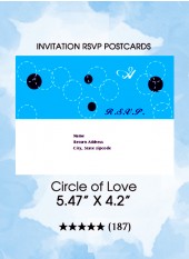 Circle of Love - RSVP Postcards