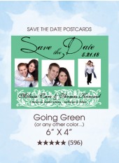 Save the Dates - Going Green