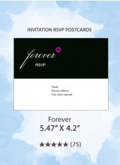 Forever - RSVP Postcards