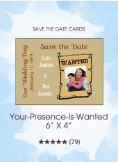 Save the Dates - Your-Presence-Is-Wanted