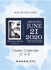 Save the Dates - Classic Calendar
