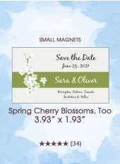 Save the Dates - Spring Cherry Blossoms, Too