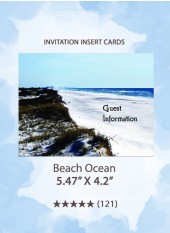 BeachOcean - Insert Cards