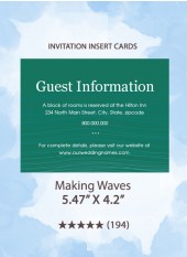 Making Waves - Insert Cards