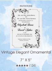 Invitation - Vintage Elegant Ornamental