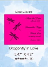 Save the Dates - Dragonfly in Love