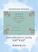 Cherry Blossoms in Spring - RSVP Postcards