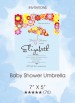 Invitations - Baby Shower Umbrella