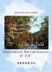 Save the Dates - Mountains in the Fall-Autumn