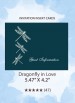 Dragonfly in Love Invitation Insert Cards