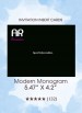 Modern Monogram Quinceanera - The Insert Cards 
