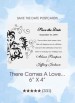 There Comes A Love...Save the Date Postcards