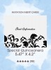 Special Quinceanera - The Insert Cards
