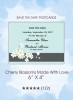 Cherry Blossoms Made With Love Save the Date Postcards