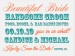 Beautiful Bride-Handsome Groom Save the Date Postcards