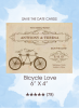 Save the Dates - Bicycle Love