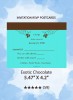 Exotic Chocolate - RSVP Postcards