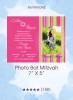 Invitations - Photo Bat Mitzvah